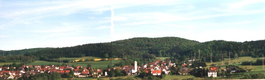 Ansicht aus Richtung Dautphe 2001