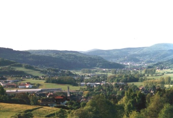 Blick von der Schutzhütte Richtung Biedenkopf  2001